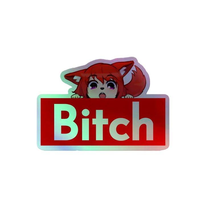 Bitch Holographic Sticker product image (2)