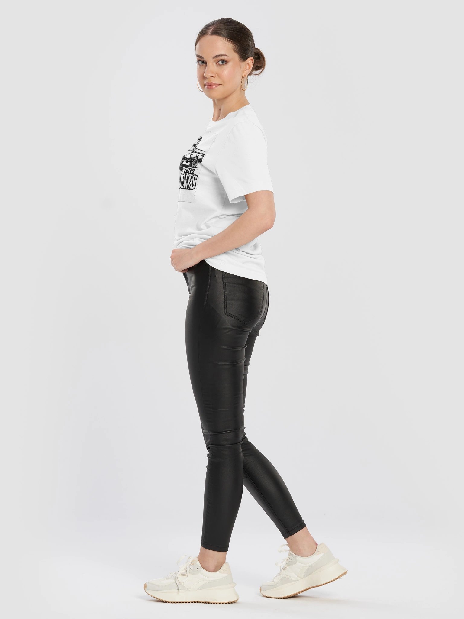 The Whiskey Dents Truck Tee WHITE product image (5)