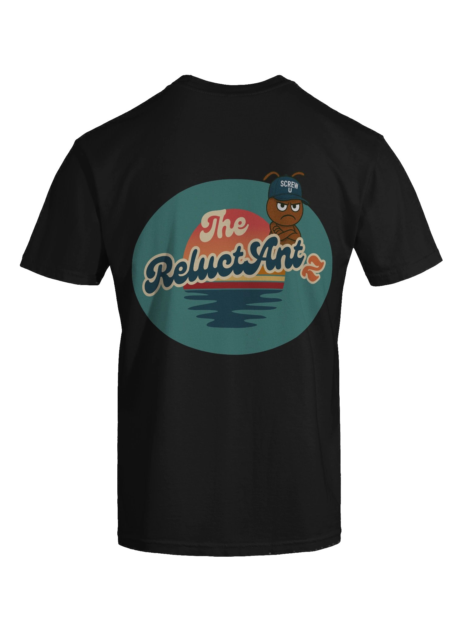 Screw U T-Shirt by The ReluctAntz – Black product image (9)