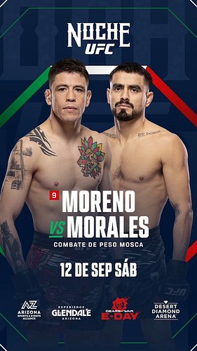 Brandon Moreno needs to be in rare form

Thinker and Chase discuss Brandon Moreno vs. Joseph Morales at UFC Fight Night: Silv...