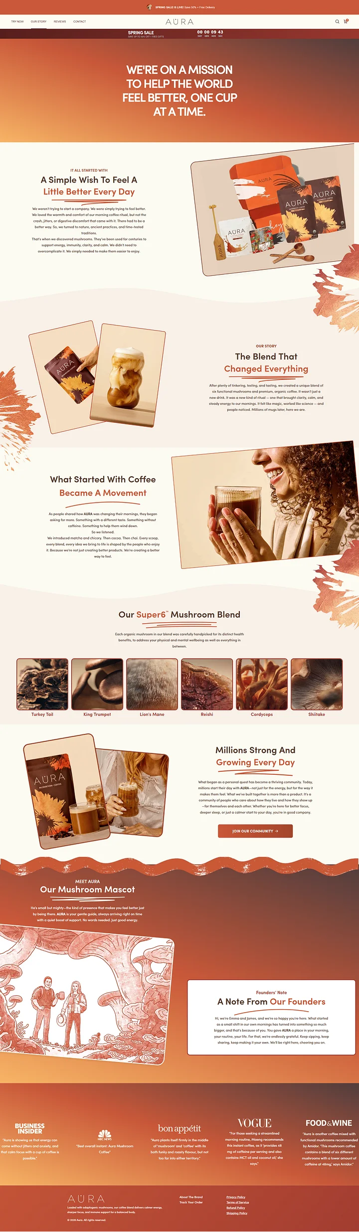 CRO Optimized Brand Story Page Template | GemPages product image (2)