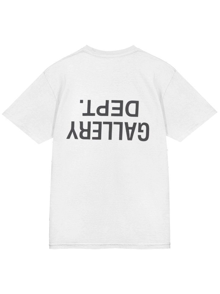 Gallery Dept Shirt FUCKED UP LOGO WHITE product image (1)
