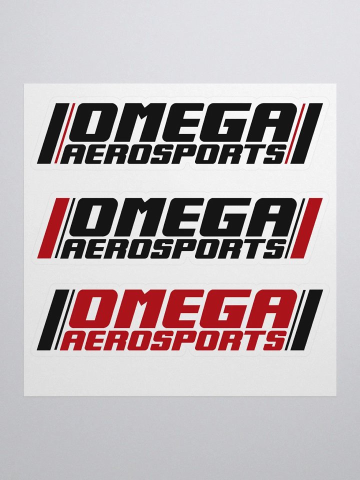 Omega Aerosports Sticker Sheets product image (1)