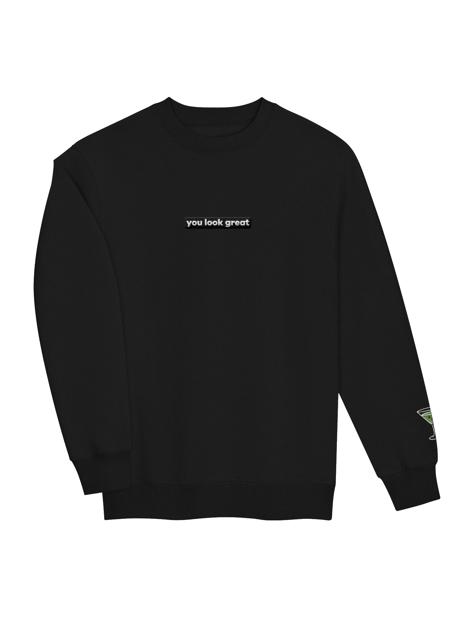 LIMITED EDITION: Simple Stitches Dirty Martini Crew - Embroidered product image (6)