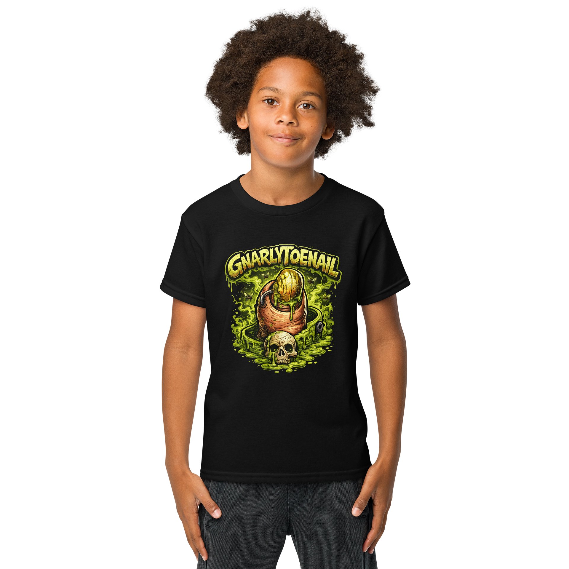 GnarlyToenail Horror Youth Sports Tee product image (1)