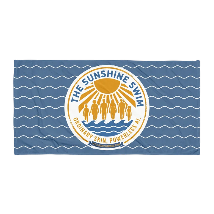The Sunshine Swim Emblem Beach Towel product image (1)