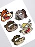 Five Guys Sticker Sheet #2