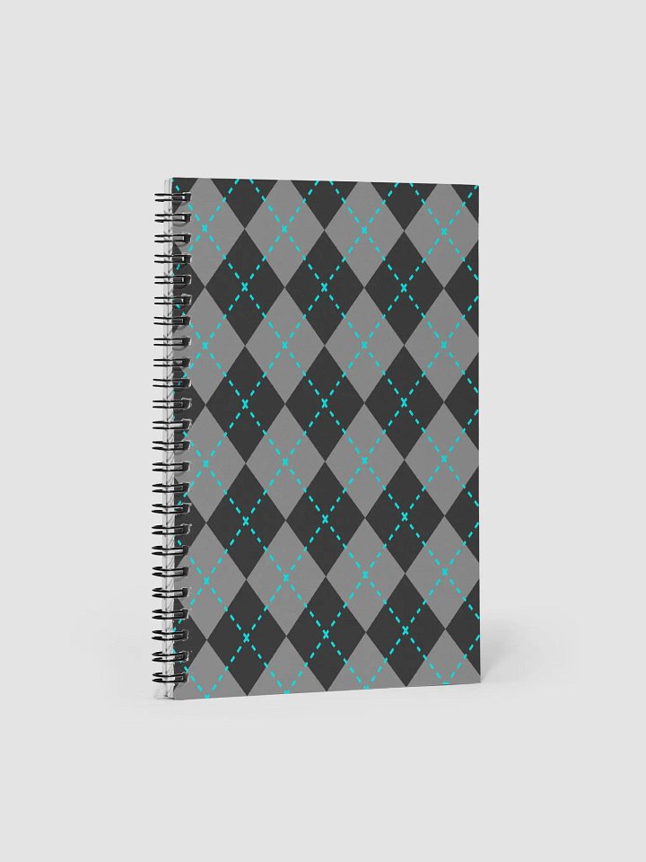 Mascot Pantone Argyle Spiral Bound Notebook product image (1)