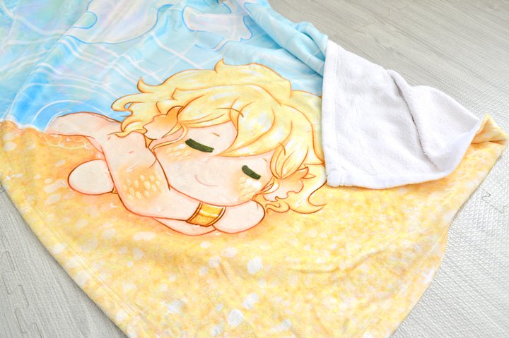 Mermaid on the Beach Towel product image (2)