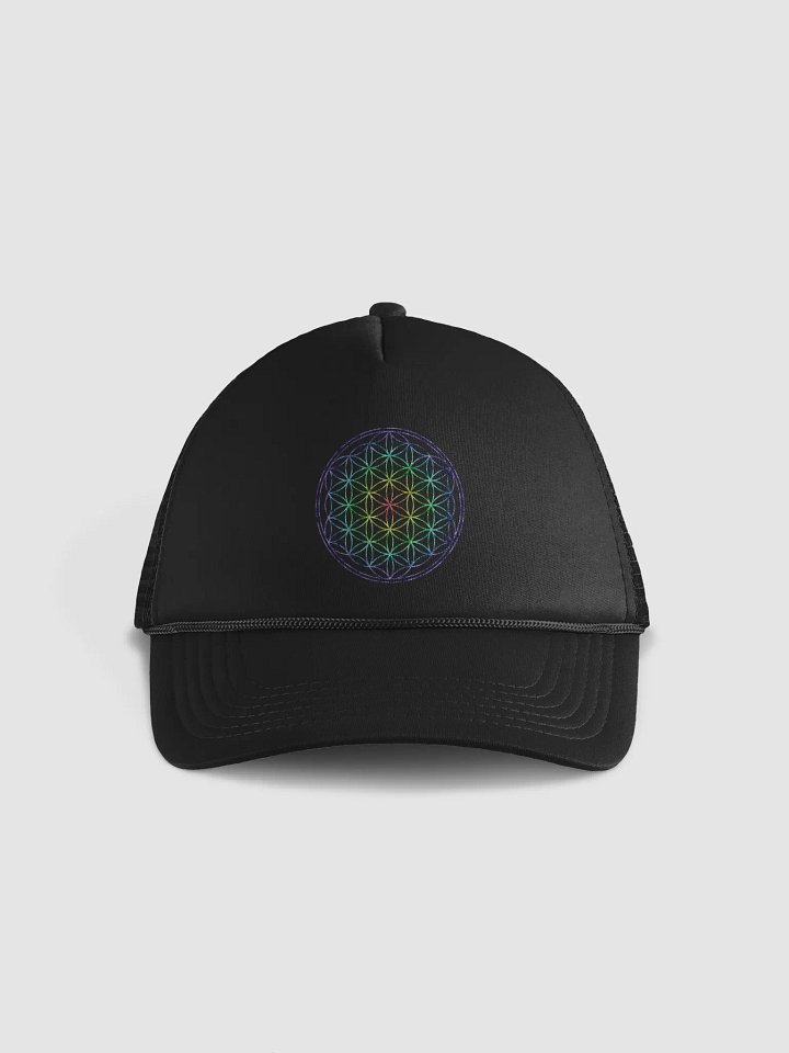Flower of Life Valucap Foam Trucker Hat product image (1)
