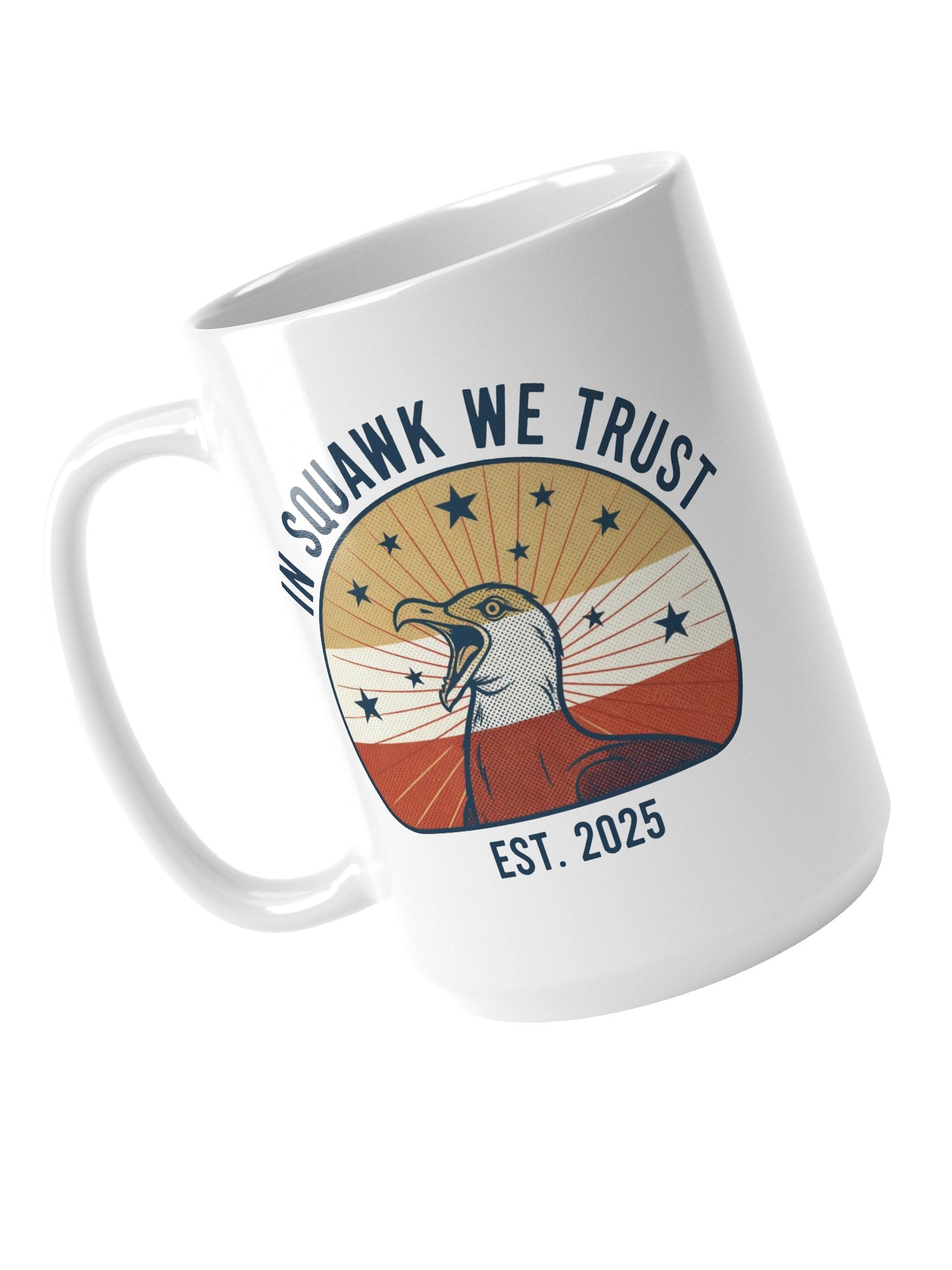 In Squawk We Trust Est 2025 Mug product image (4)