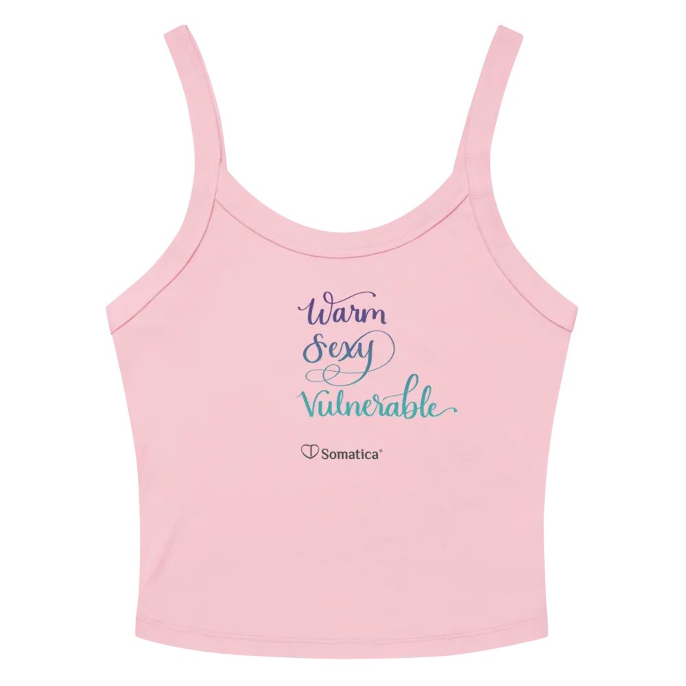 Warm Sexy Vulnerable on Women's Micro-Rib Tank Top product image (2)