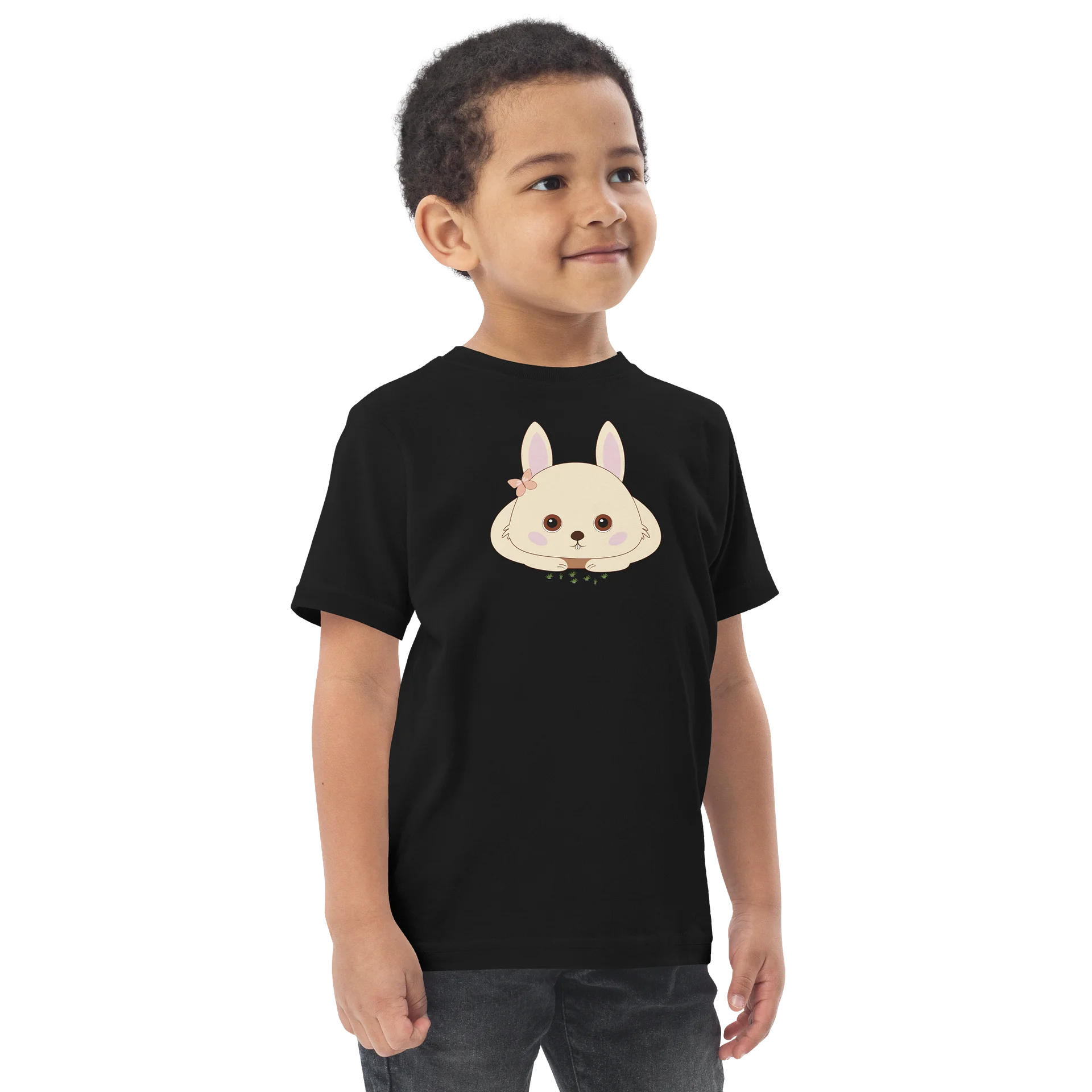 Spring Friends Bunny Toddler Jersey T-Shirt product image (2)
