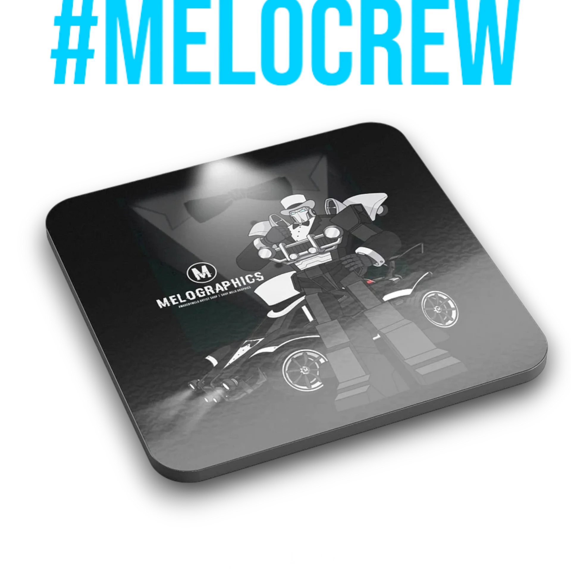 Fancy Carball Bot - Coaster | #MadeByMELO product image (2)