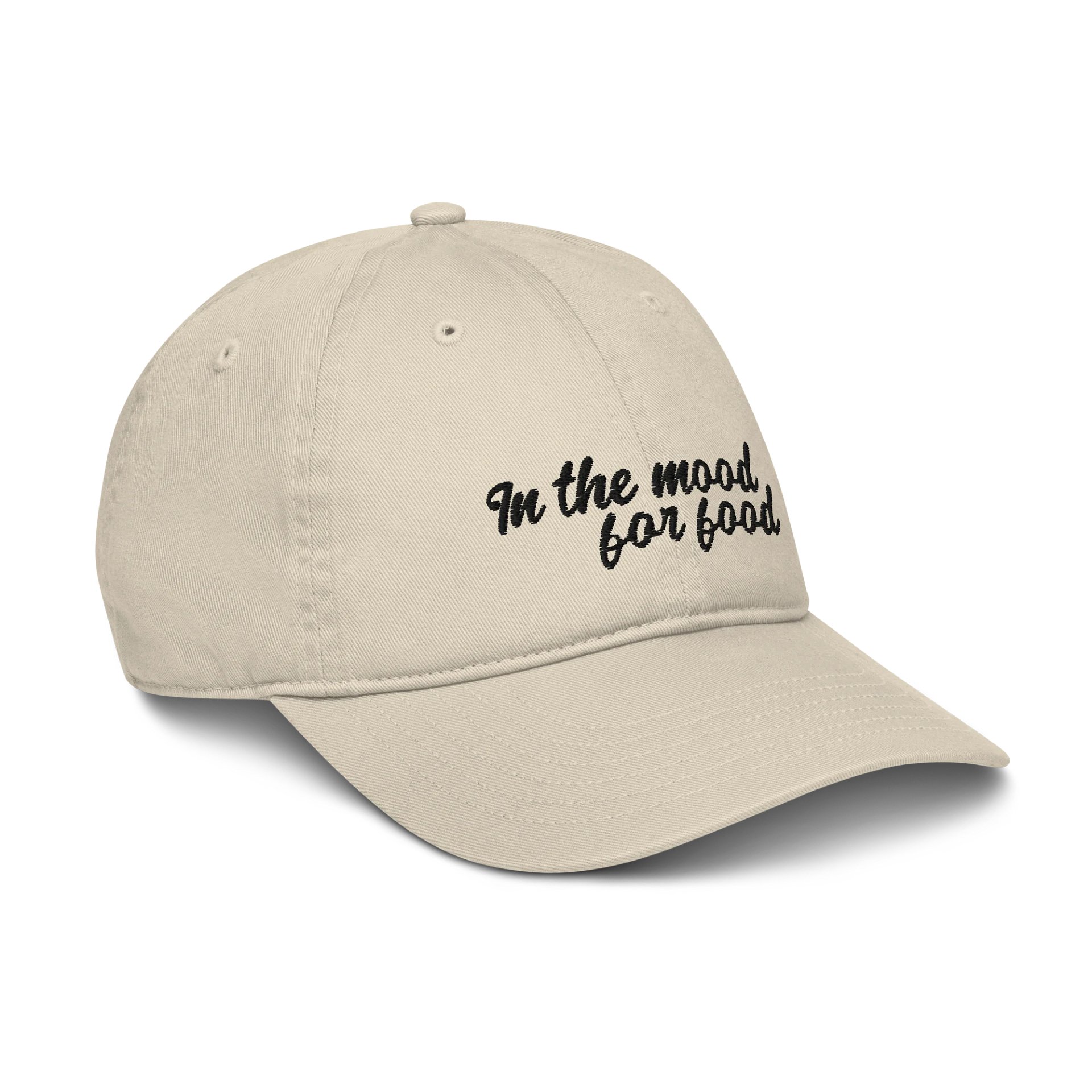 In The Mood For Food | Organic Dad Hat – Black Pepper product image (6)