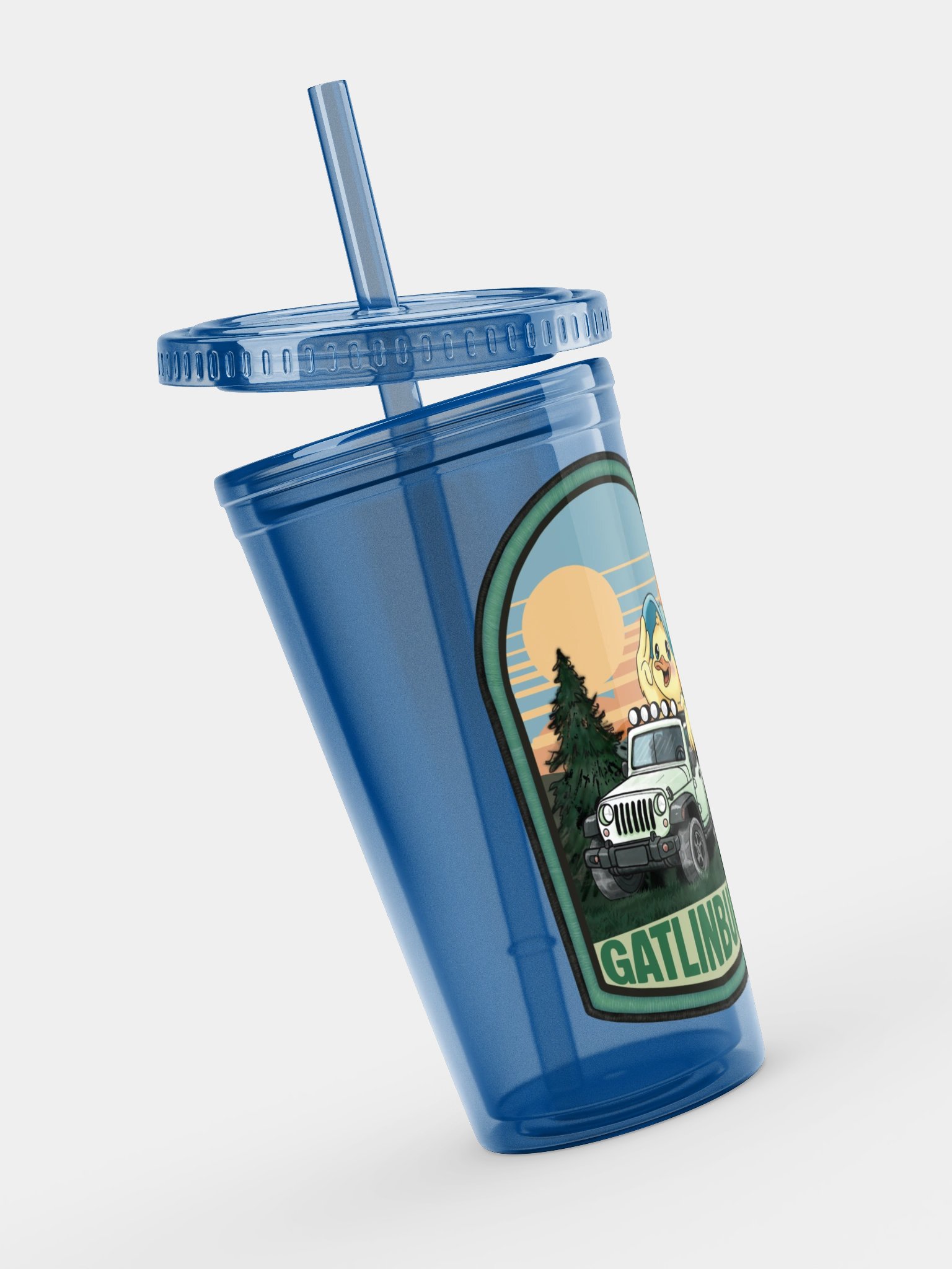 Gatlinburg Jeep Invasion Duck Tumbler — Event Edition product image (4)