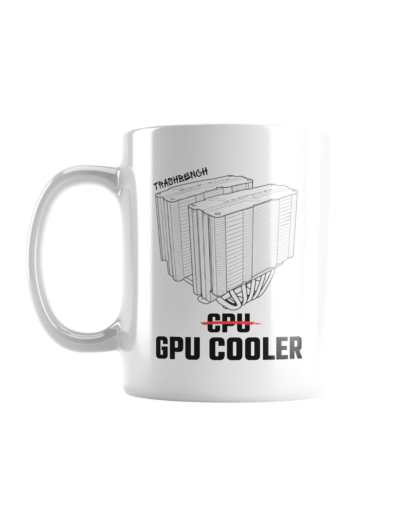 CPU (Nope) GPU Cooler Mug product image (1)