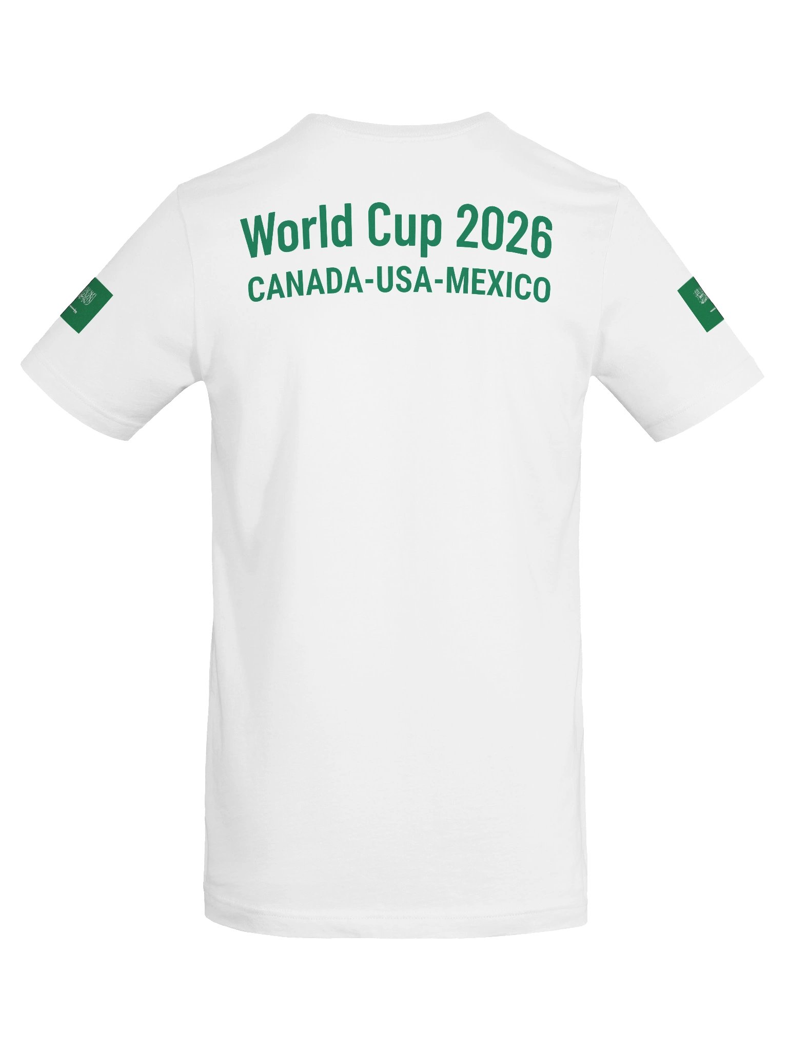 Saudi Arabia 2026 World Cup Flag Tee - Premium Unisex T-Shirt product image (68)