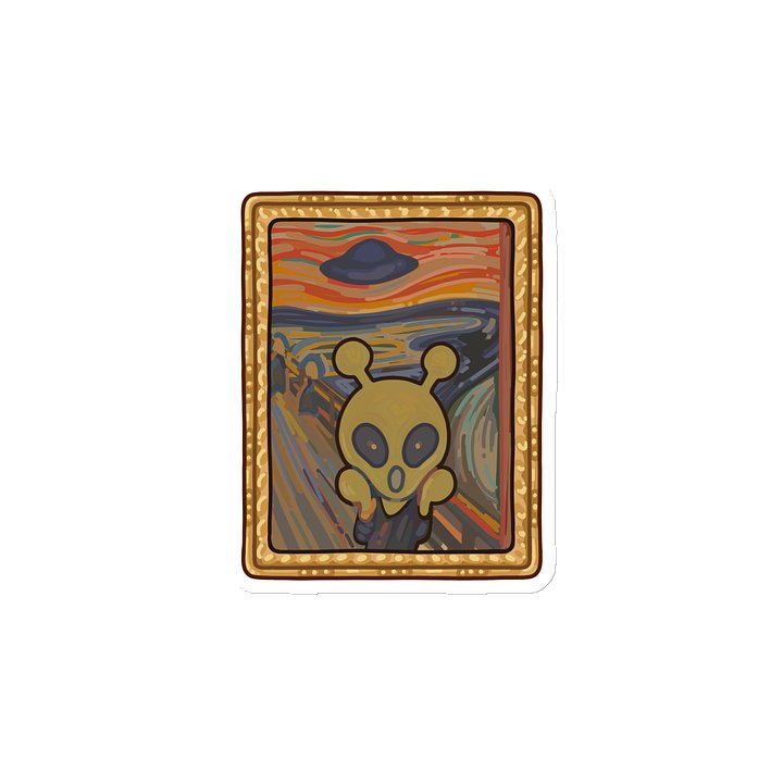 The Scream (Glorp's Version) Magnet product image (2)