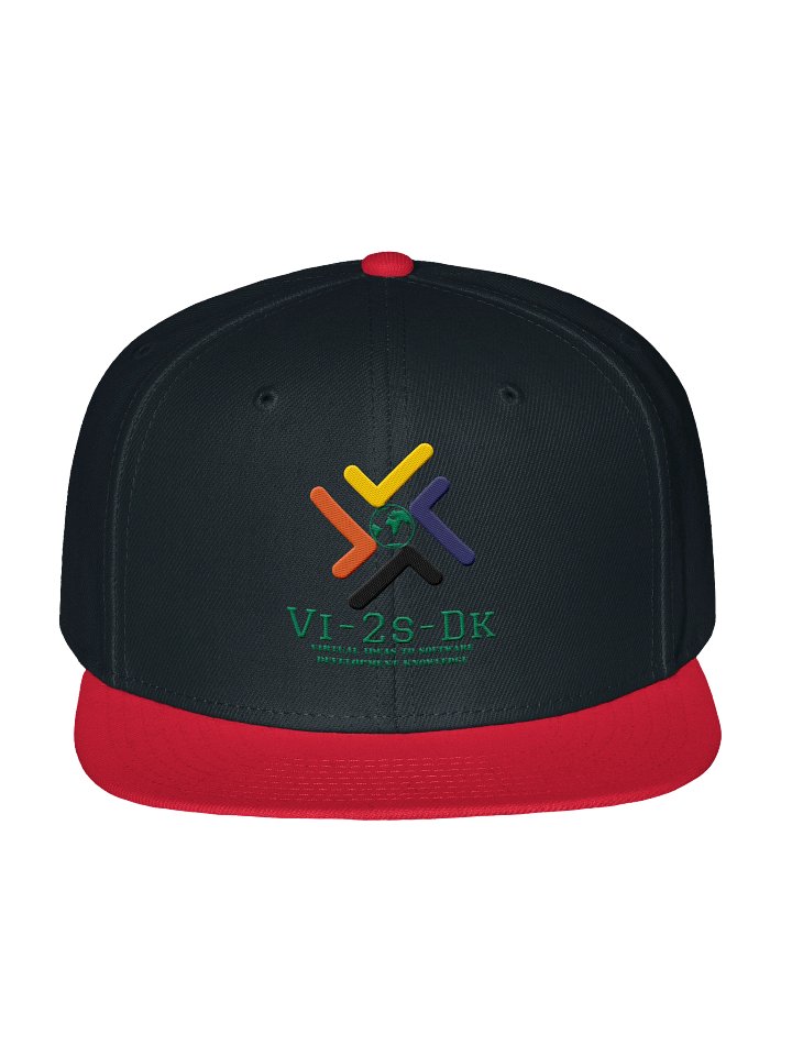 Vi-2s-Dk Logo Snapback Cap - Front ONLY product image (9)