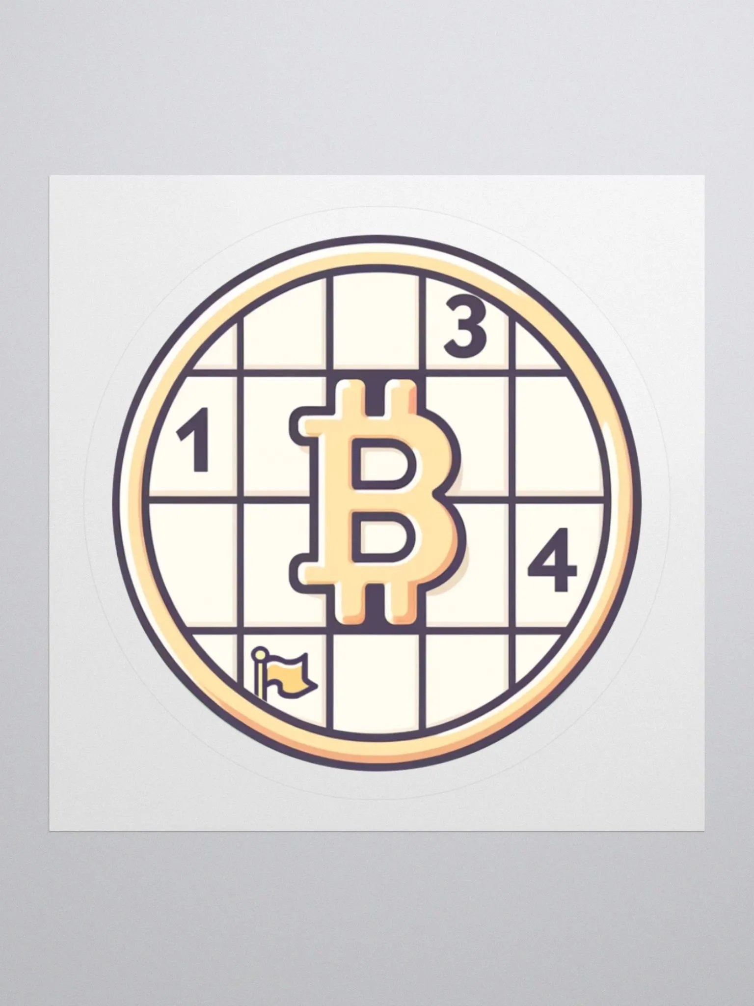 Bitcoin Deminer Sticker product image (3)