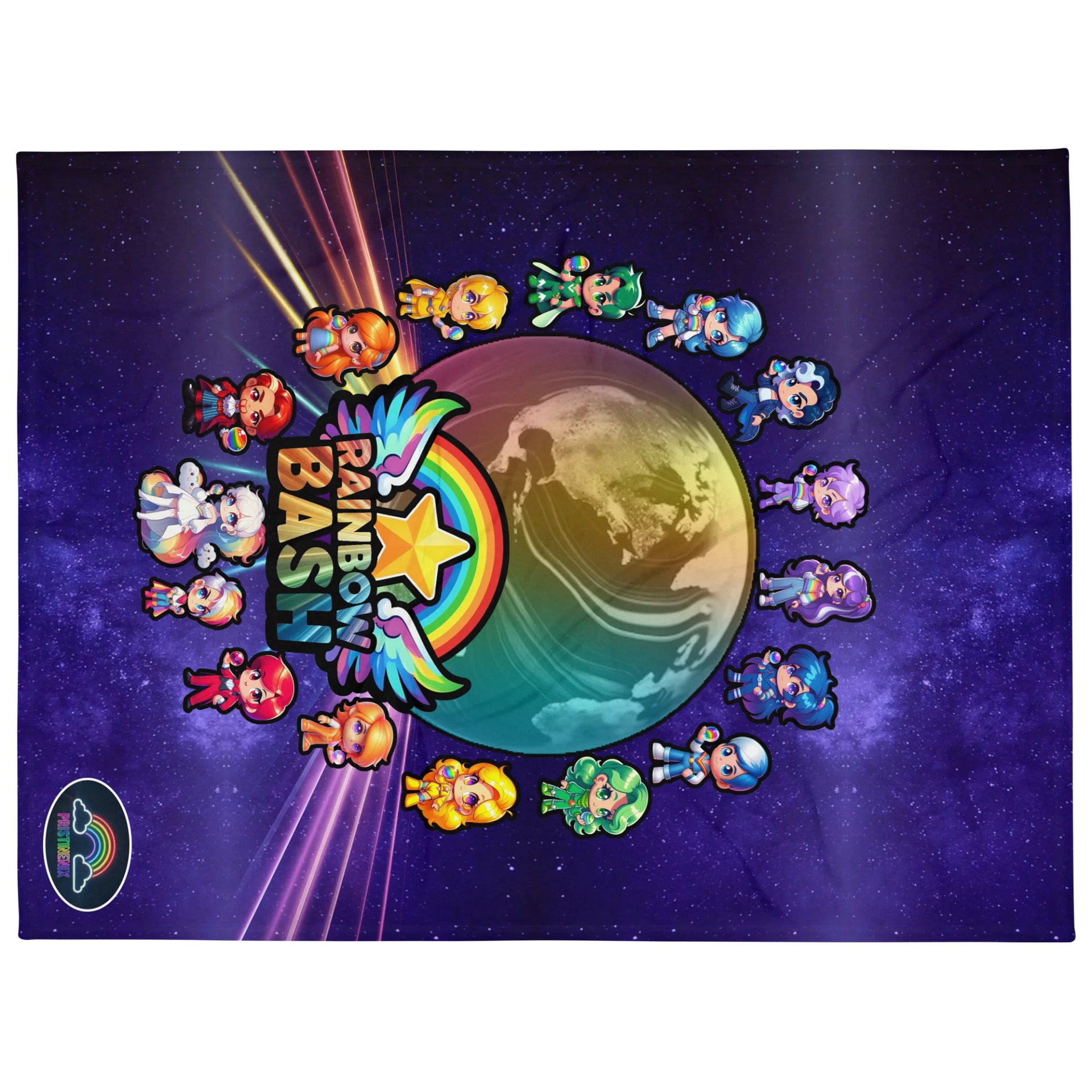 Rainbow Bash Blankie product image (1)