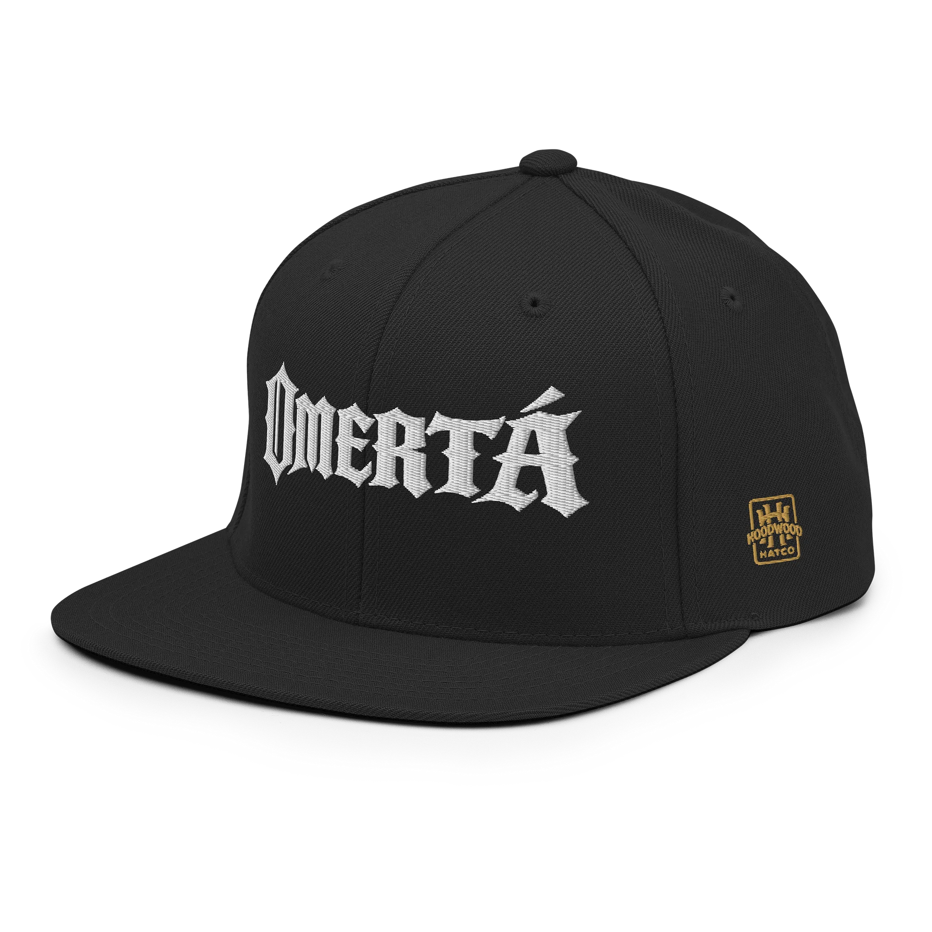 OMERTÀ - embroidered 6 panel Flatbill snapback product image (10)