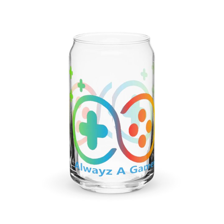 Alwayz A Gamer Glass Mug with lid product image (1)