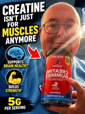 Everyone knows creatine for strength... but newer research is looking at brain function too 👀💪 Future-you may thank you.  #creatine #fitness #health #brainhealth #menshealth 
