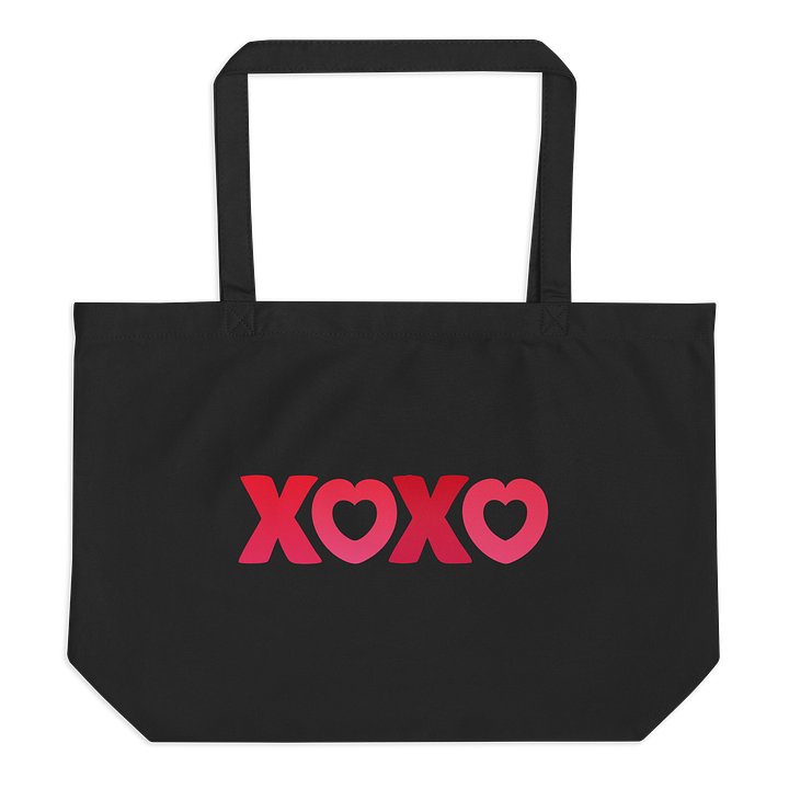 XOXO Organic Cotton Oversized Tote Bag product image (1)