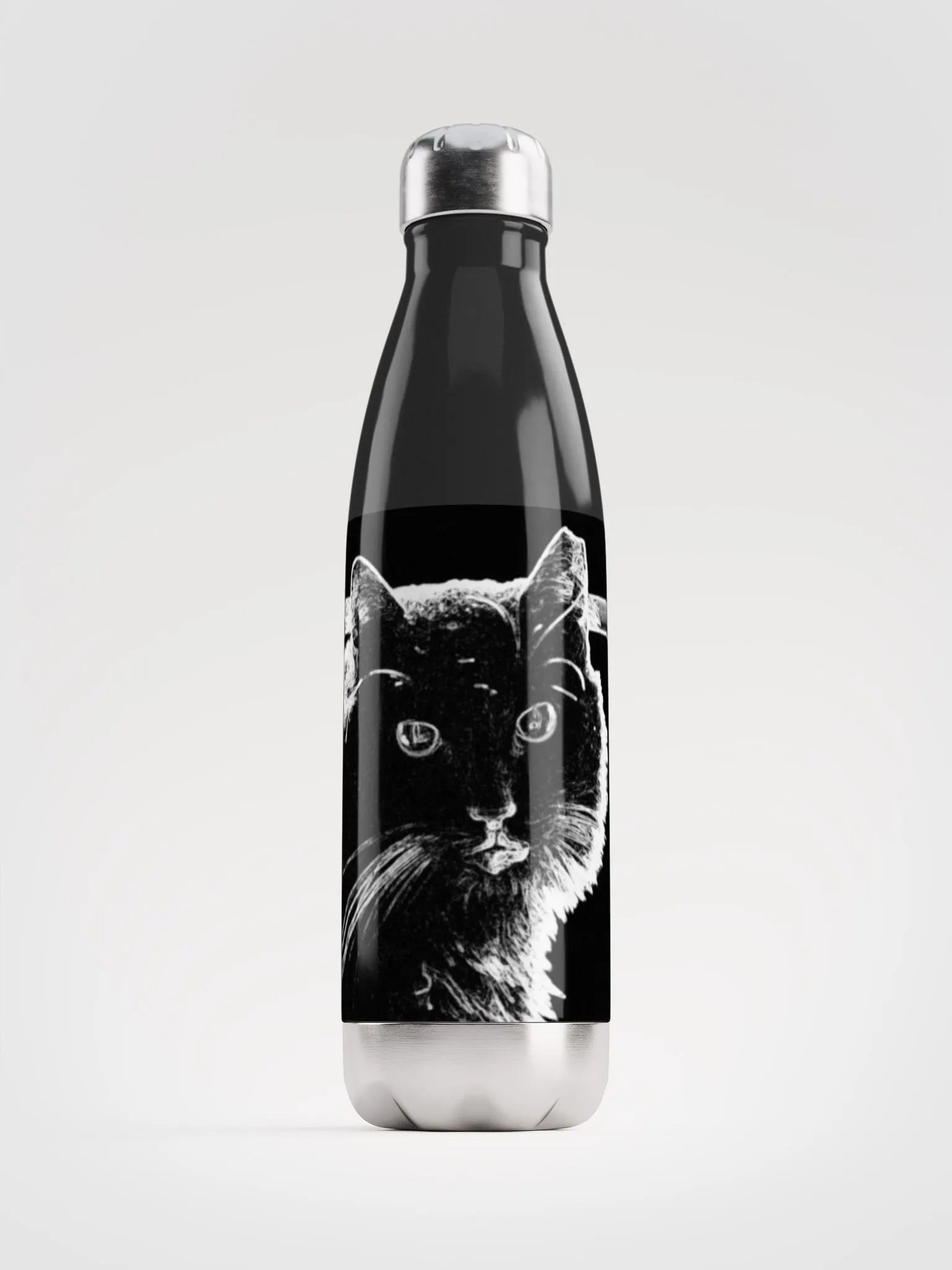Cursed Kitty Water Bottle product image (2)
