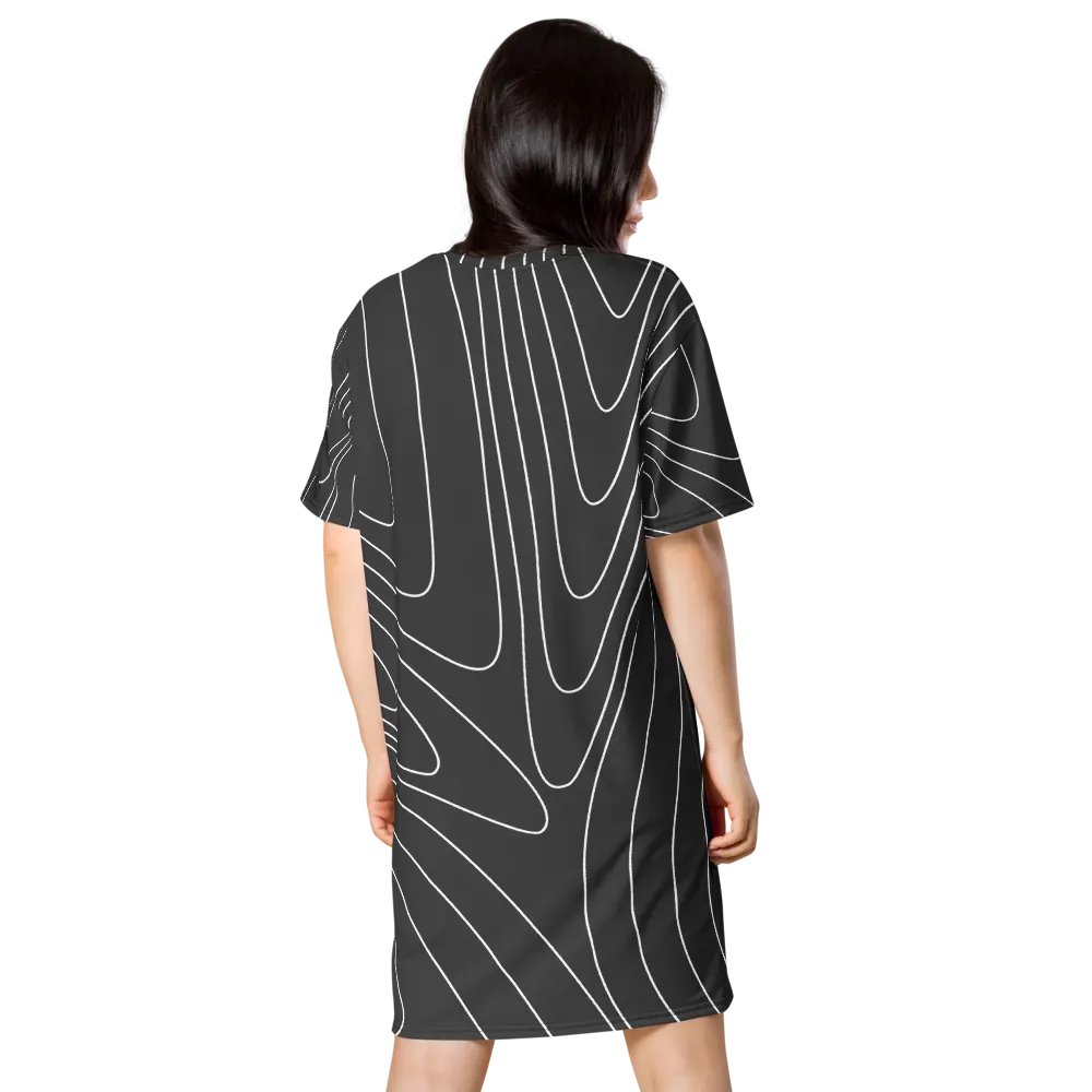 All-Over Print T-Shirt Dress product image (2)