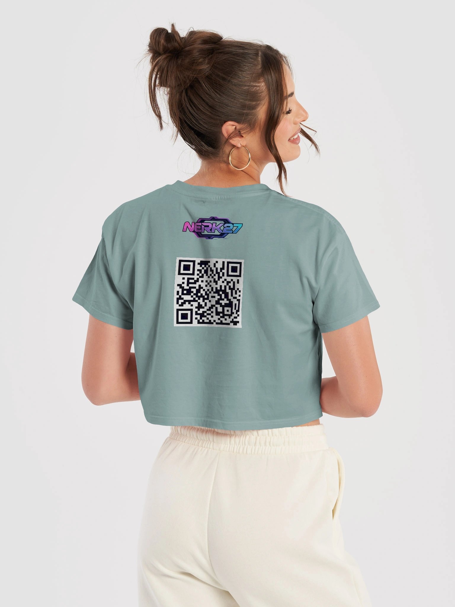 Vibrant Beats Women's Crop Top product image (52)