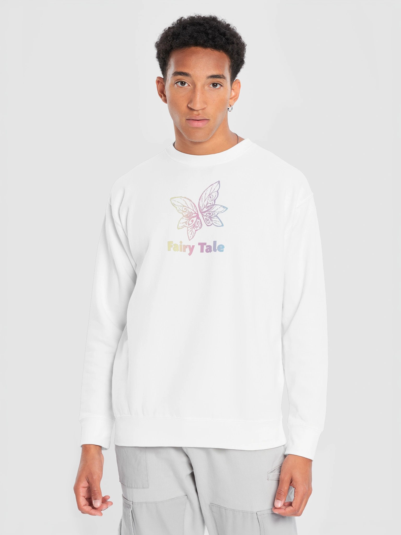 Rainbow Fairy Wings Adult Sweatshirt product image (39)