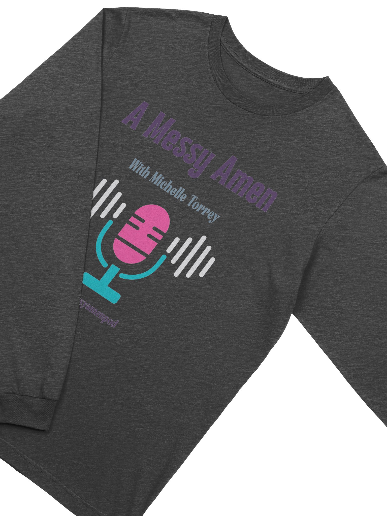 A Messy Amen Long Sleeve Tee Bella + Canvas product image (3)