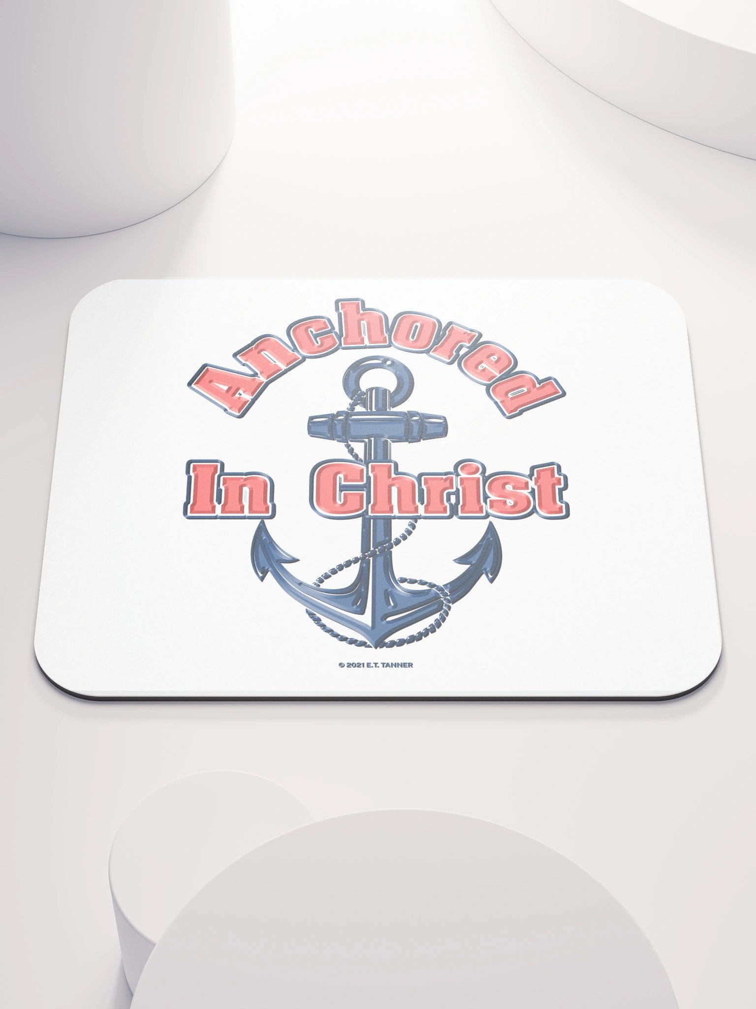 Anchored In Christ V1, Mouse Pad BV product image (1)
