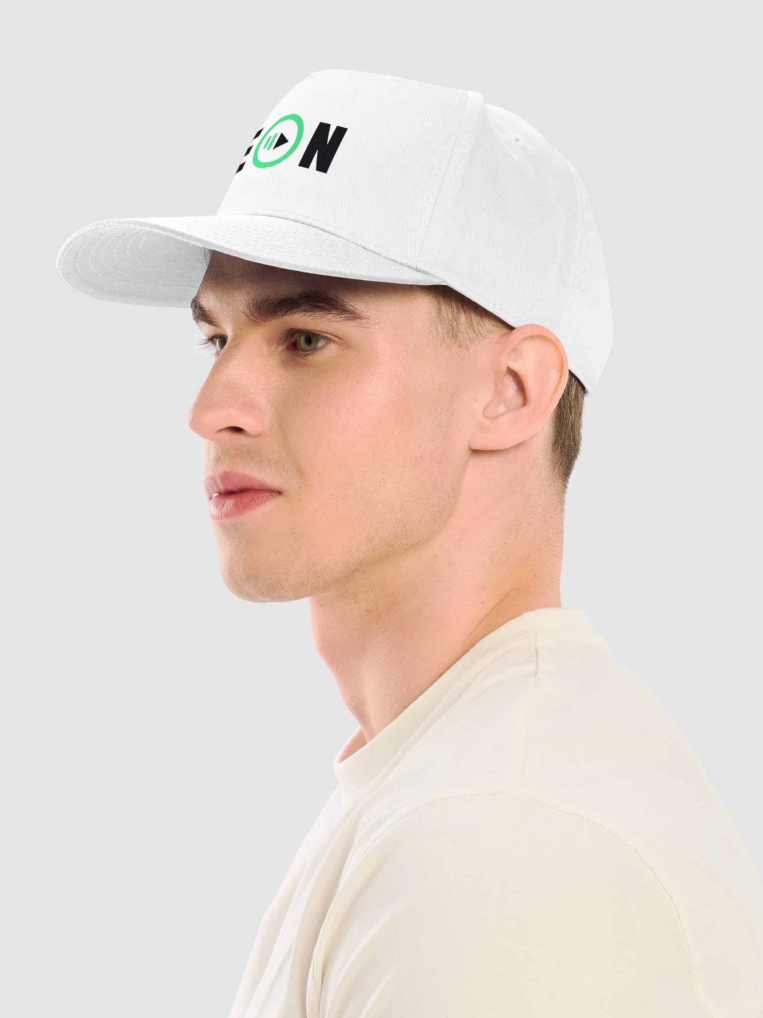 White Baseball Cap product image (7)