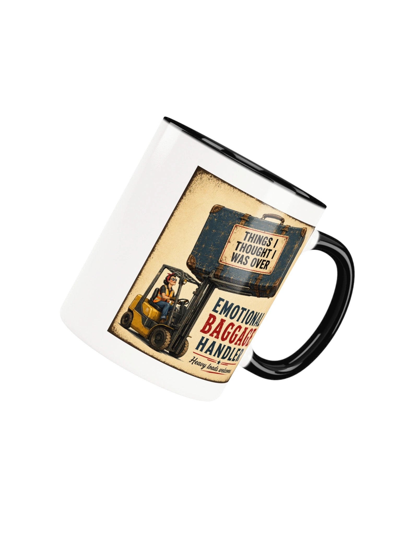 Things I Thought I Was Over | Emotional Baggage Handler Ceramic Mug product image (63)