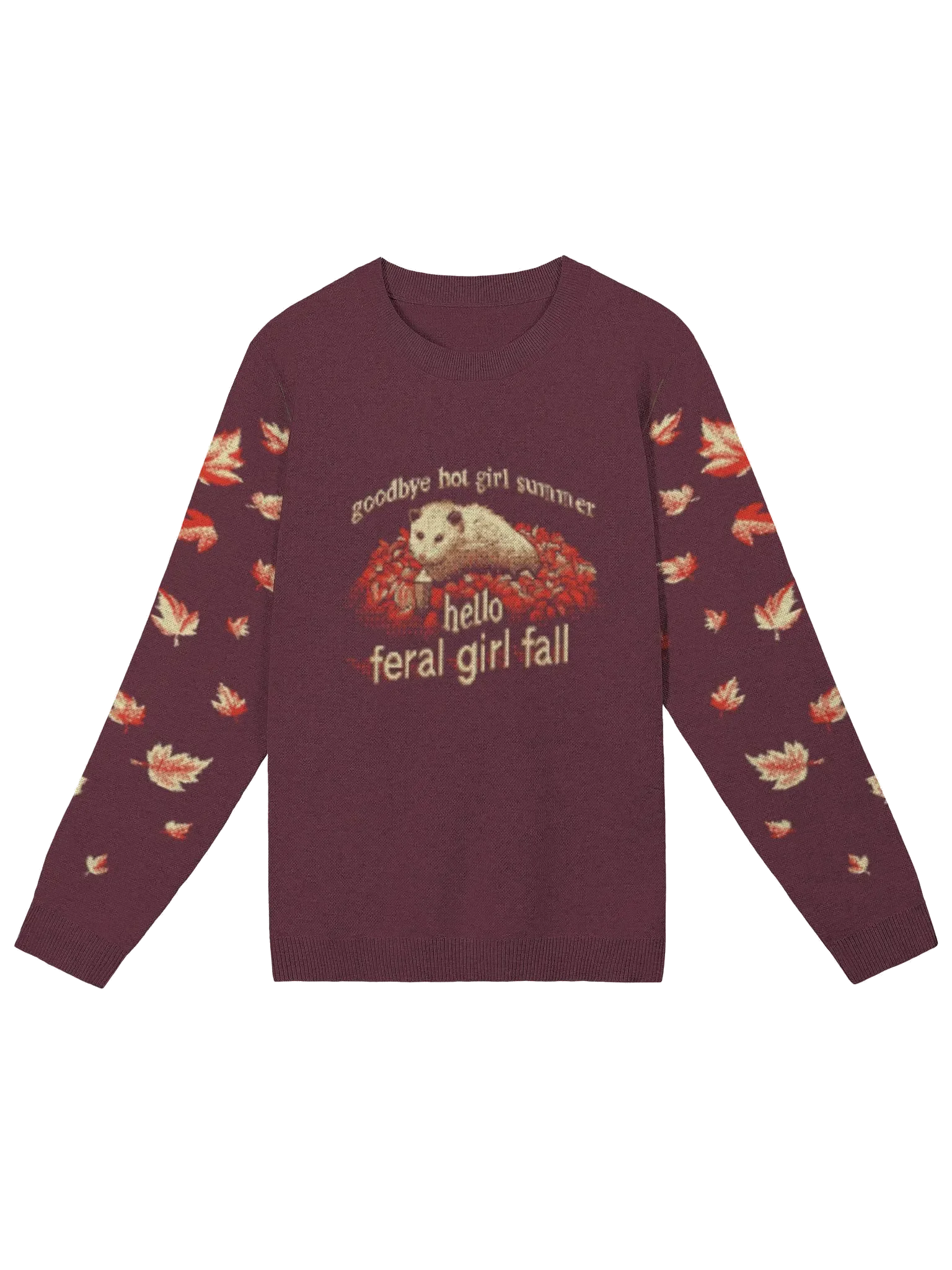 Feral Girl Fall Crewneck Sweater product image (1)