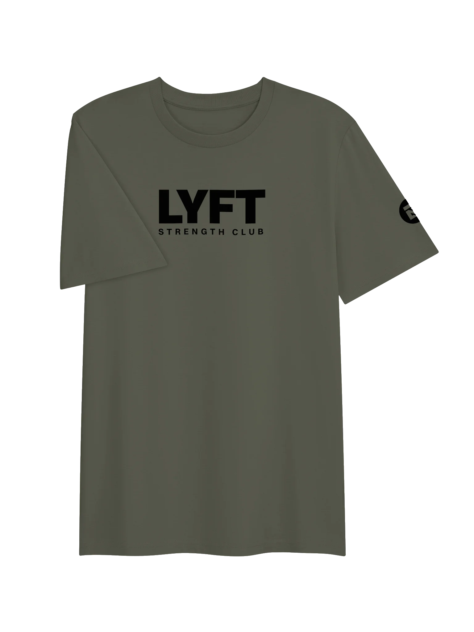 LYFT Strength Club - Stanley/Stella Organic Cotton T-Shirt (Green/Black) product image (3)