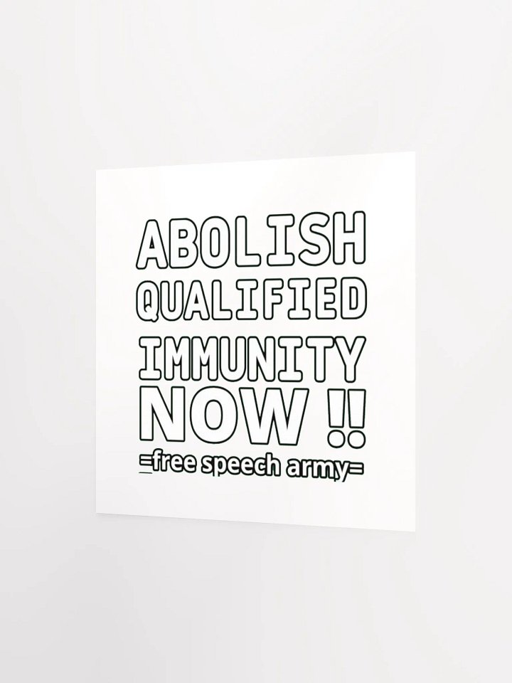 ABOLISH QUALIFIED IMMUNITY NOW product image (7)
