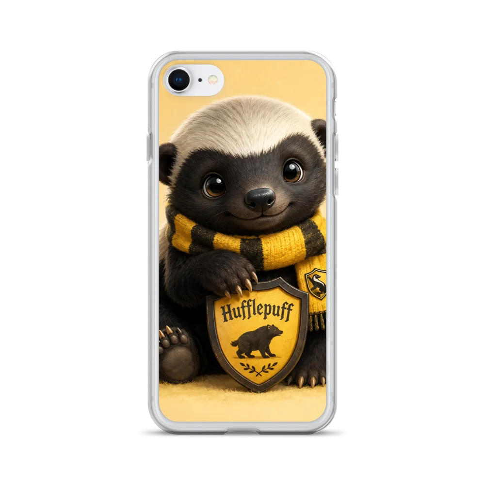 Hufflepuff Badger Clear iPhone Case product image (28)