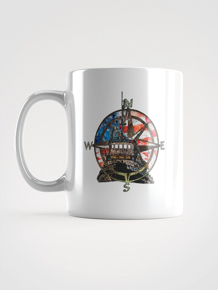 Compass Rose Pacific Falcon Flage Mug 11oz, 15oz, & 20oz product image (1)