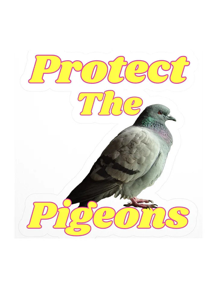 Protect The Pigeons Sticker product image (1)