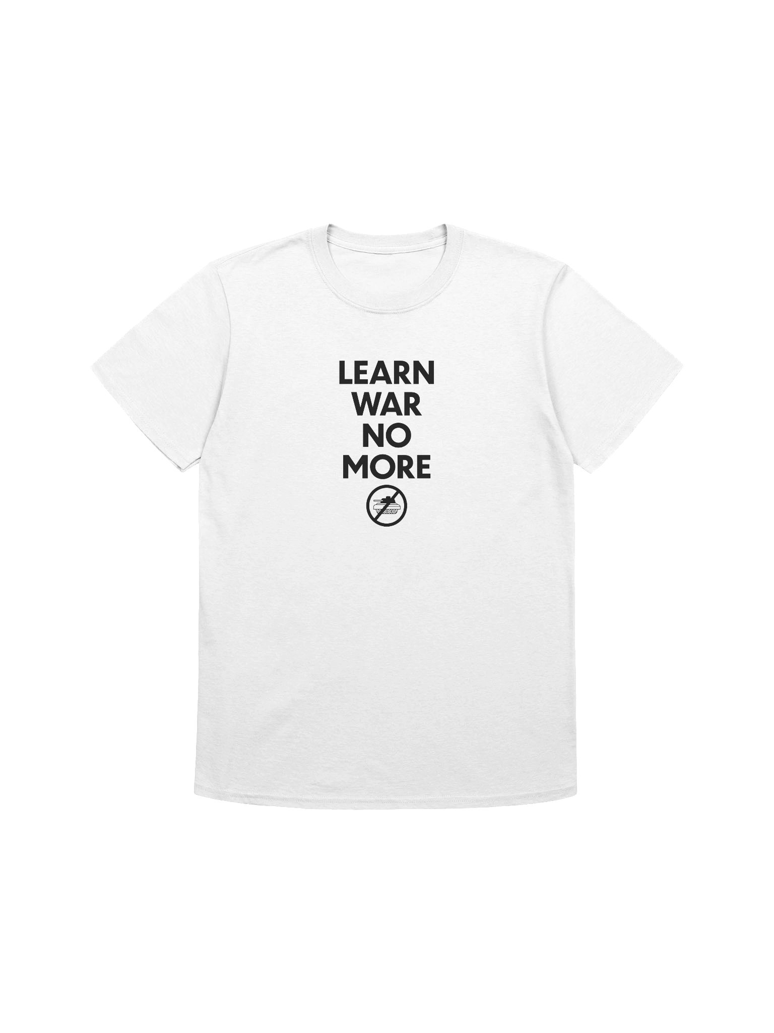 Learn War No More (White Tee) product image (1)