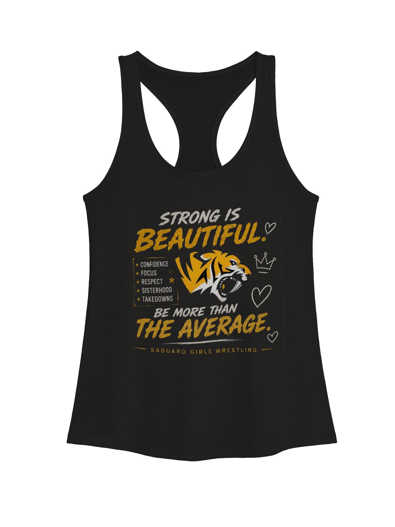 Saguaro Girls Wrestling Strong Is Beautiful Tank product image (1)