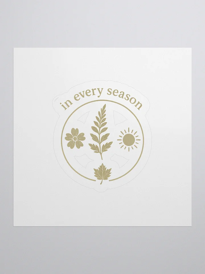 Tori Morii "In Every Season" Evergreen Sticker product image (1)