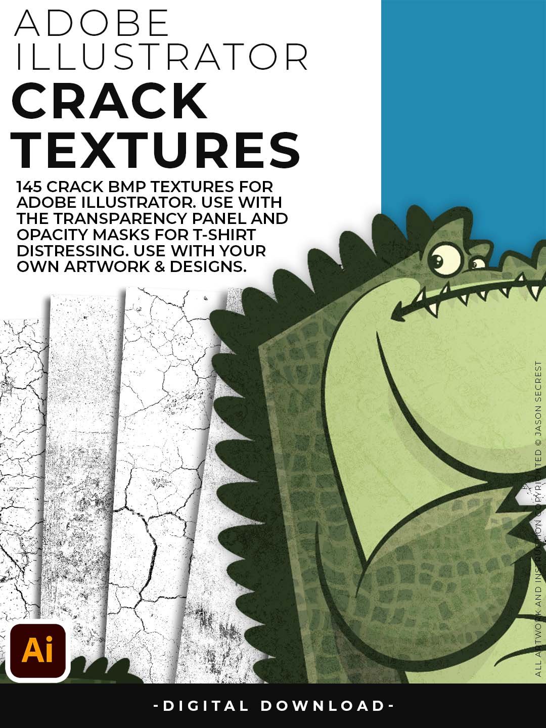 Crack Texture Pack for Adobe Illustrator product image (7)
