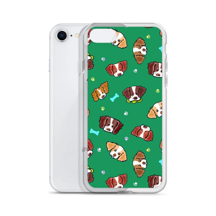 KiniArt Brittany Dogs iPhone® Clear Case product image (1)