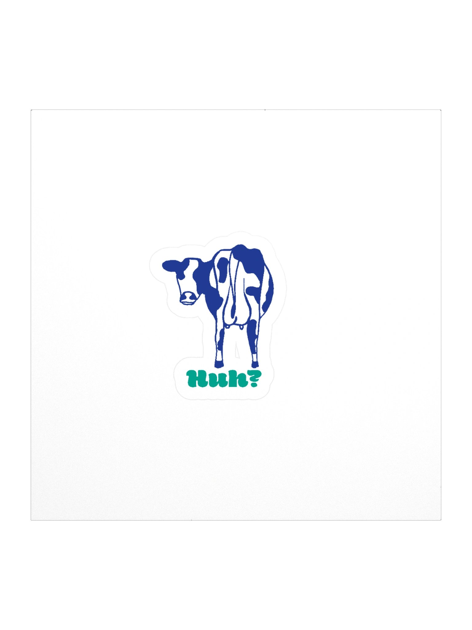 Huh? - Sticker product image (1)